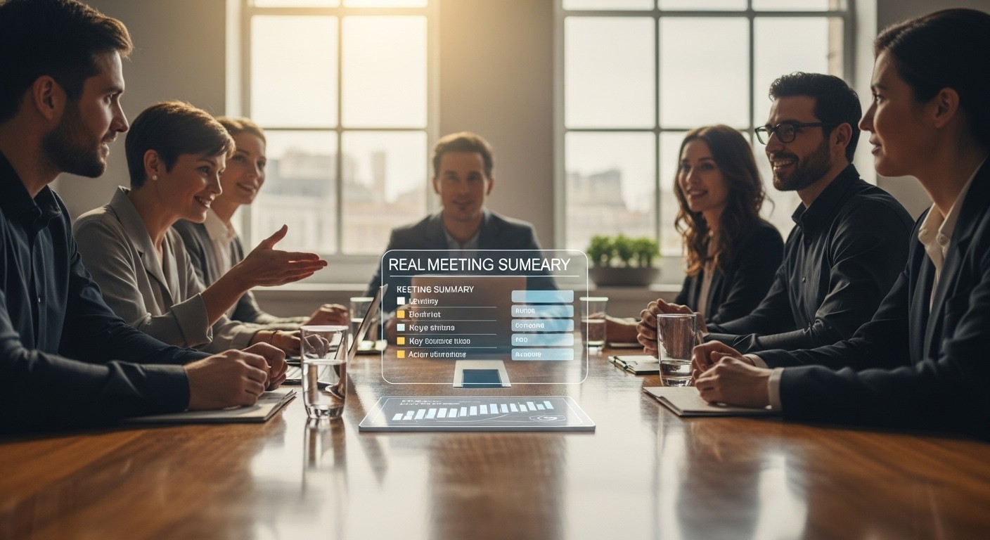 Tóm Tắt Cuộc Họp Bằng AI: Hướng Dẫn Tự Động Tạo Biên Bản 2025